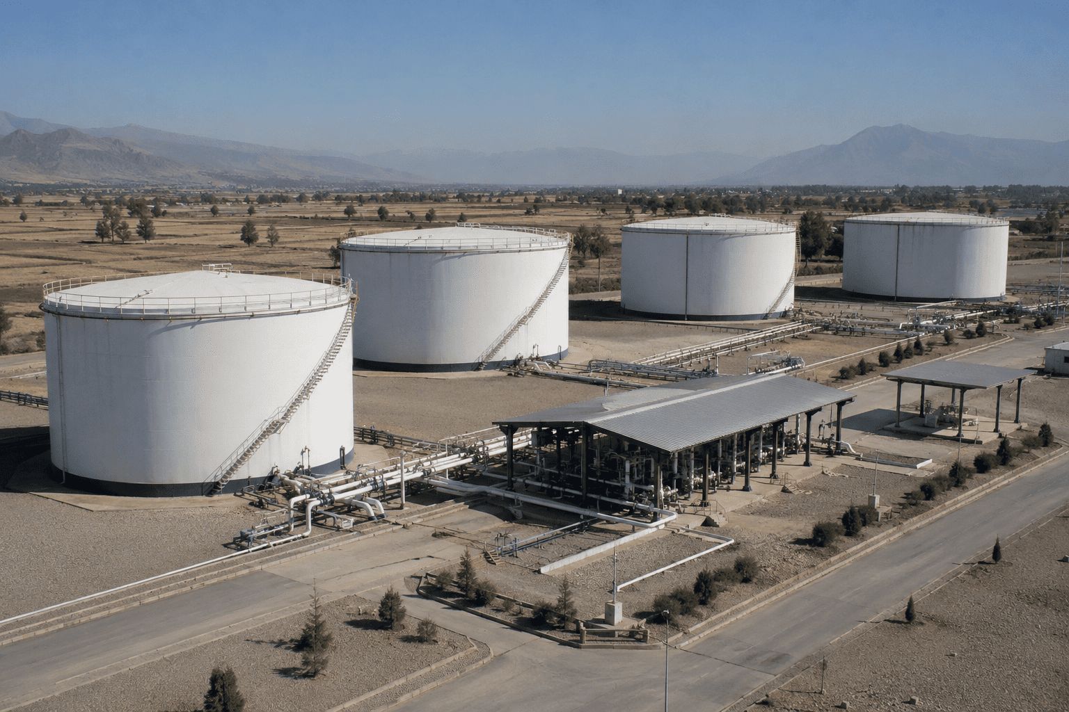 AEC oil terminal project